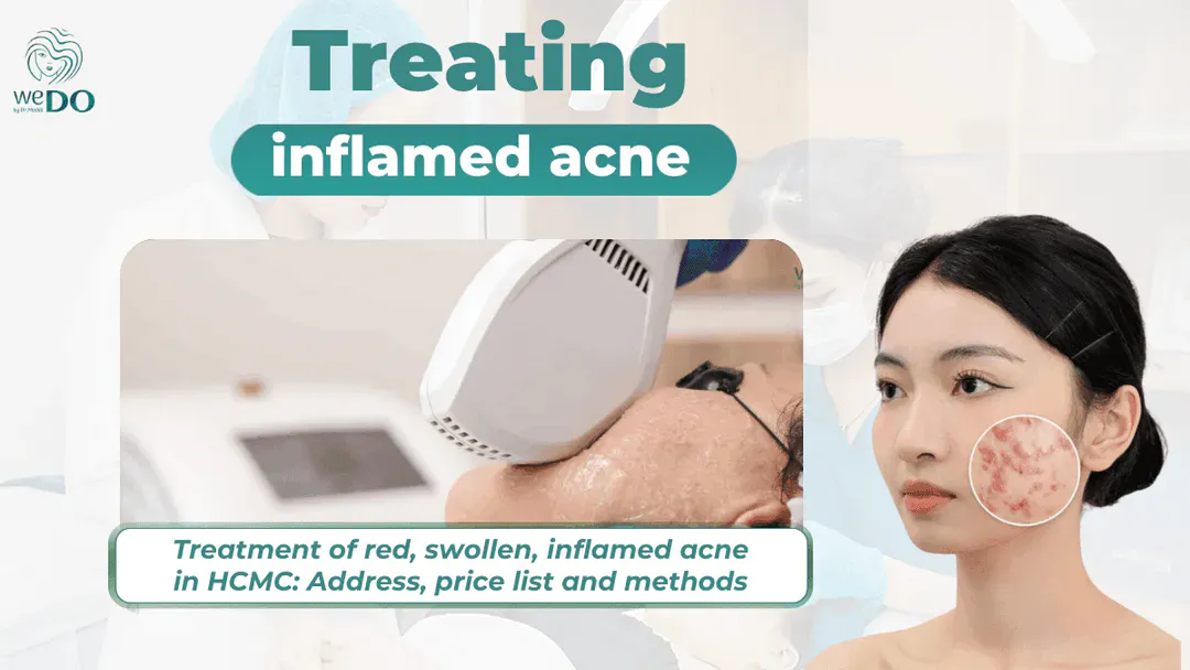 Treating inflamed acne in Ho Chi Minh City: Address, price list 2026