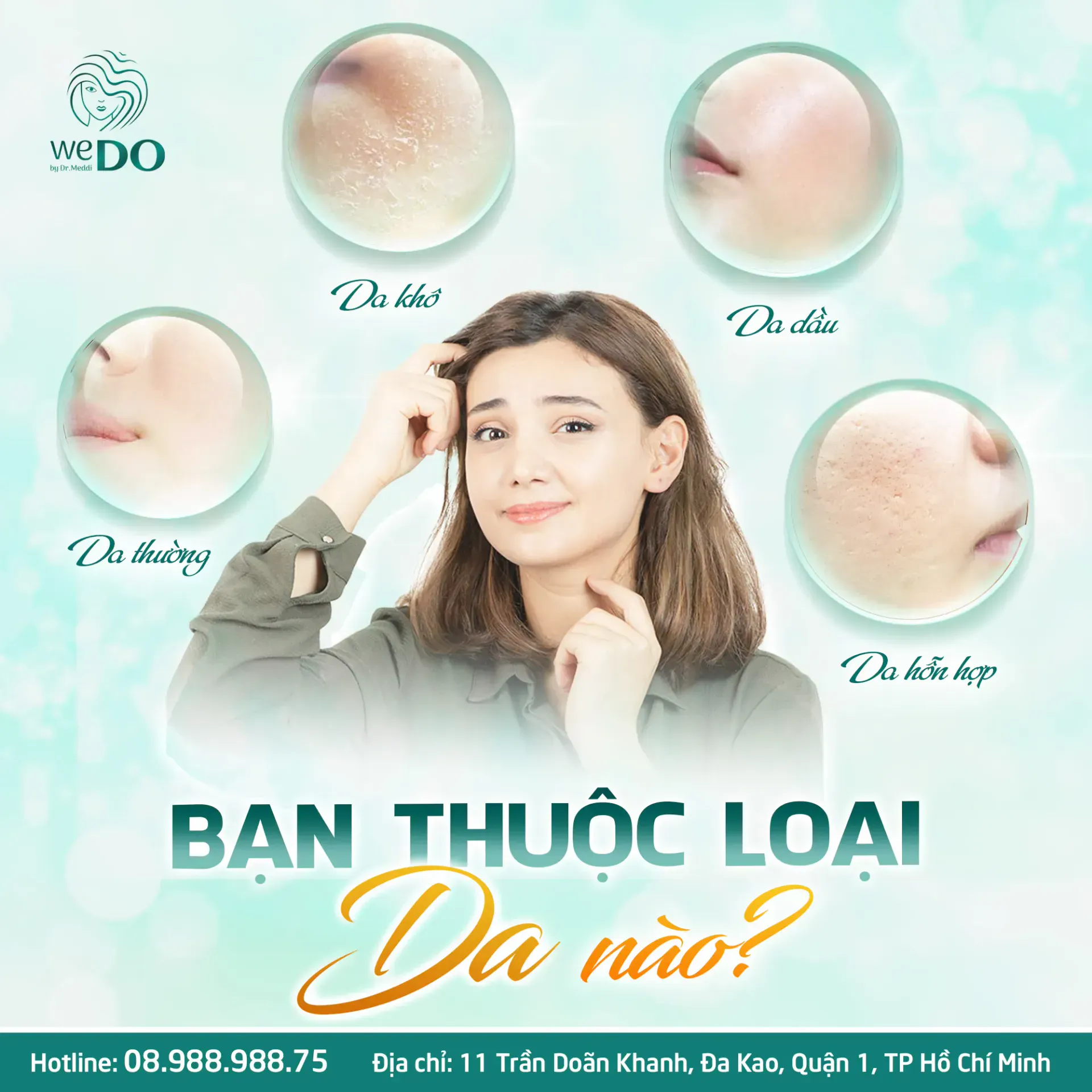 Wedo’s Simple Tips to Identify Your Skin Type!