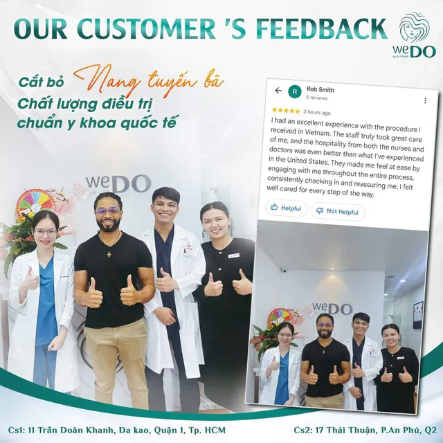 Mr. Robert Smith – who had an unforgettable experience at WeDo during his sebaceous cyst removal