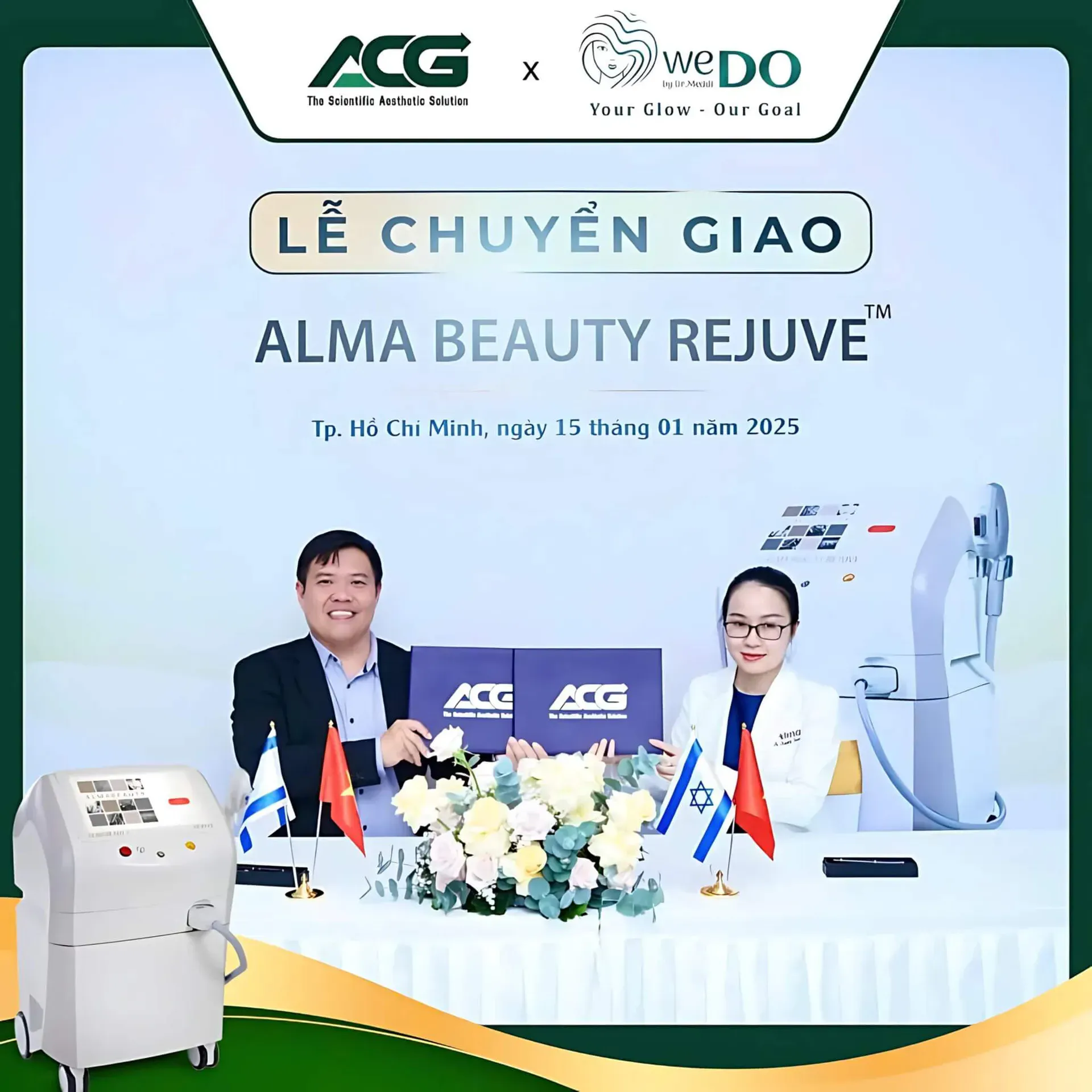 Alma Rejuve Beauty – Sự kết hợp độc quyền của Dye-PL và AFT nâng tầm hiệu quả trẻ hóa.