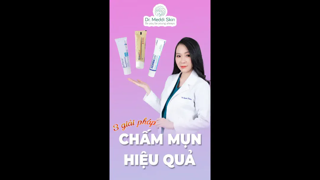 Set of 3 effective and cheap acne treatment solutions for students