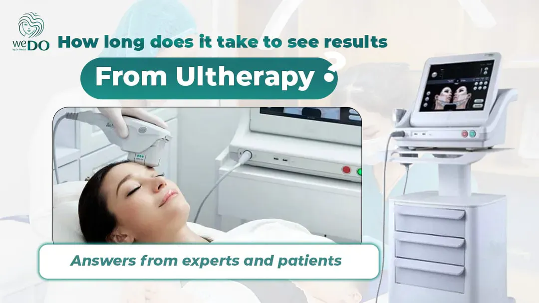 How long does it take to see results with Ultherapy skin rejuvenation technology?