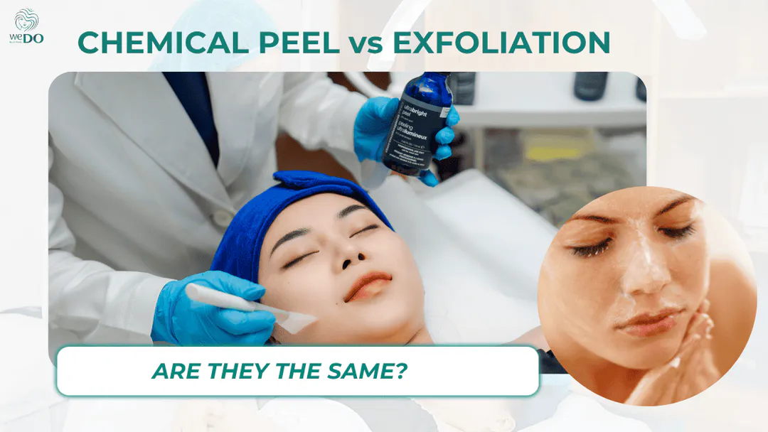 Chemical Peel vs Exfoliation: Are They the Same?