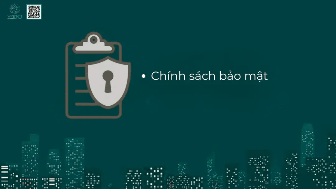 Chính sách bảo mật