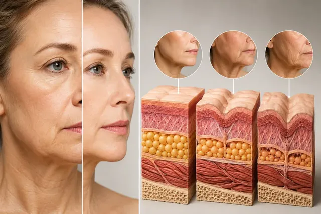 Mỗi công nghệ tác động vào tầng da nào?