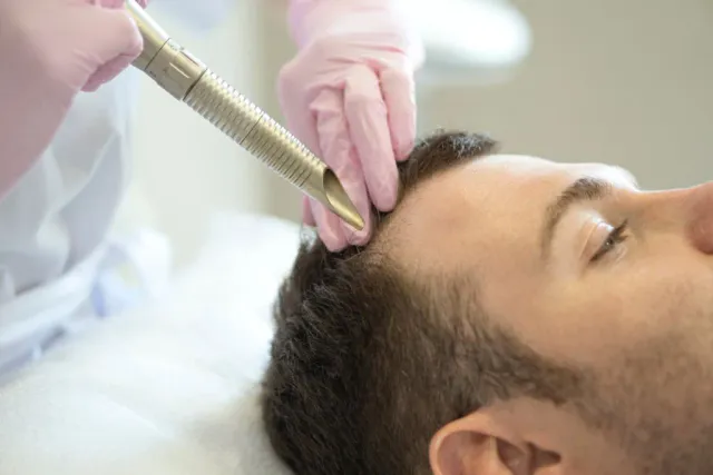 Ai phù hợp với laser kích thích mọc tóc?