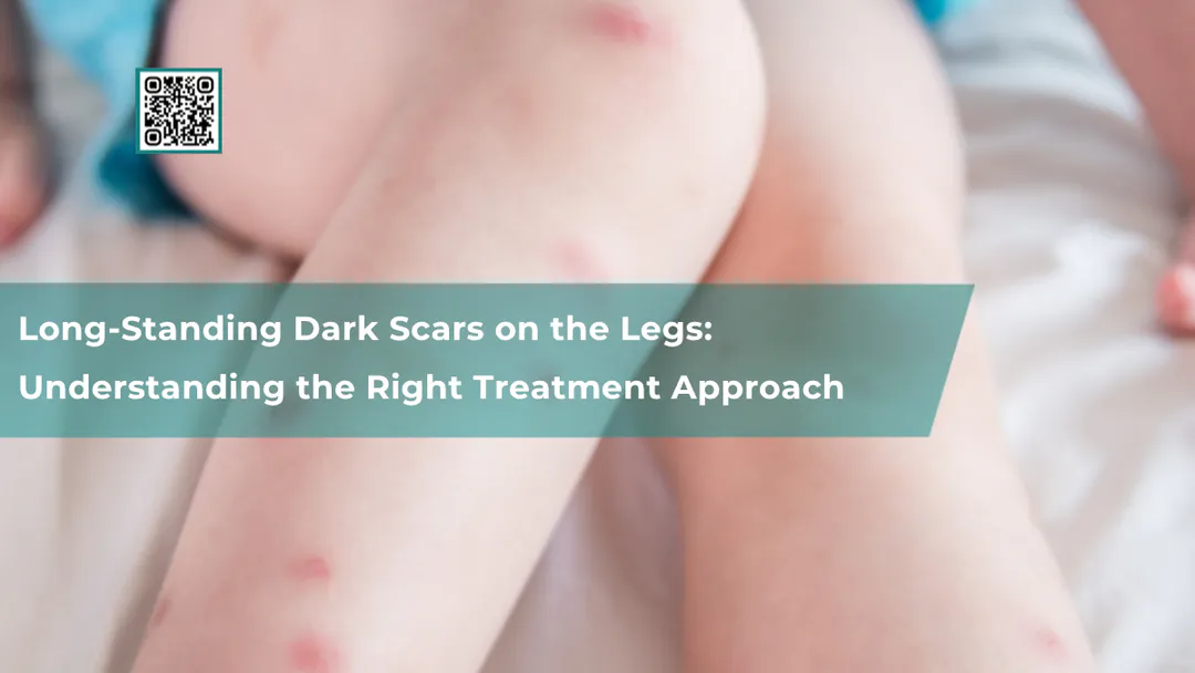 Long-Standing Dark Scars on the Legs